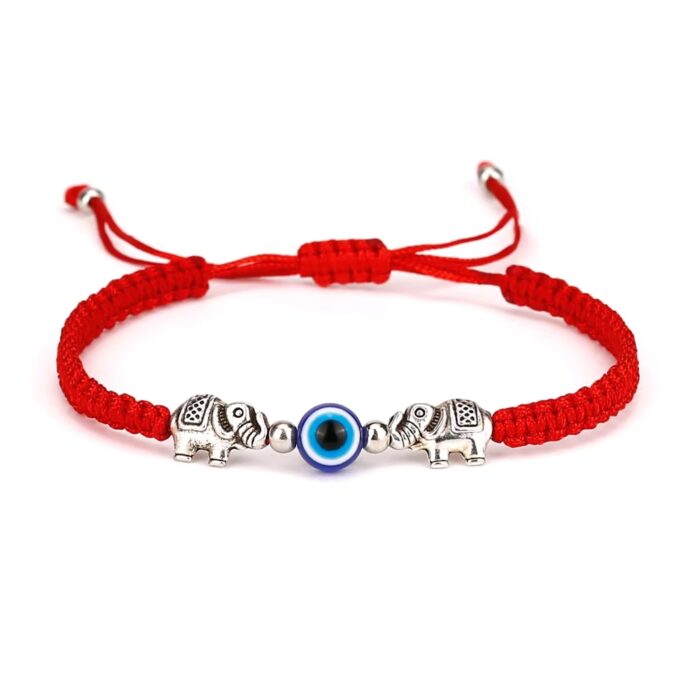 Pulsera de Ojo Turco y Elefante - Imagen 5